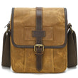 Petit sac messager en toile cirée