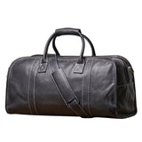 Genuine Leather Duffle Bag for Travel and Gym