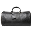 Leather Duffle Bag for Men with Shoe Compartment