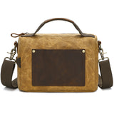 Petit sac messager en toile cirée
