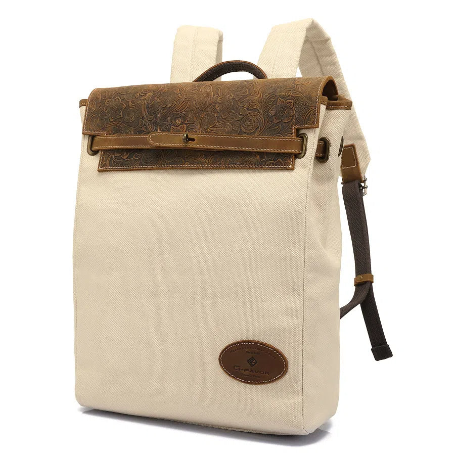 Vintage Canvas Backpack for Outdoor