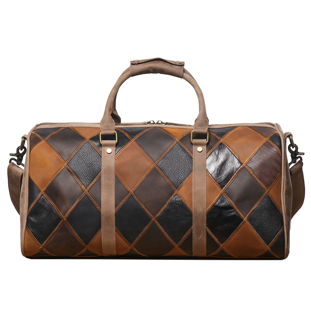 Sac week-end en cuir de vachette 23'' pour homme