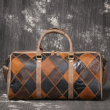 Sac week-end en cuir de vachette 23'' pour homme