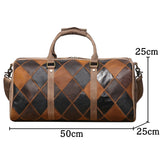 Sac week-end en cuir de vachette 23'' pour homme