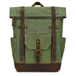 Vintage Style Canvas Backpack High Capacity