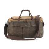 Waterproof Waxed Canvas Travel Duffle Bag