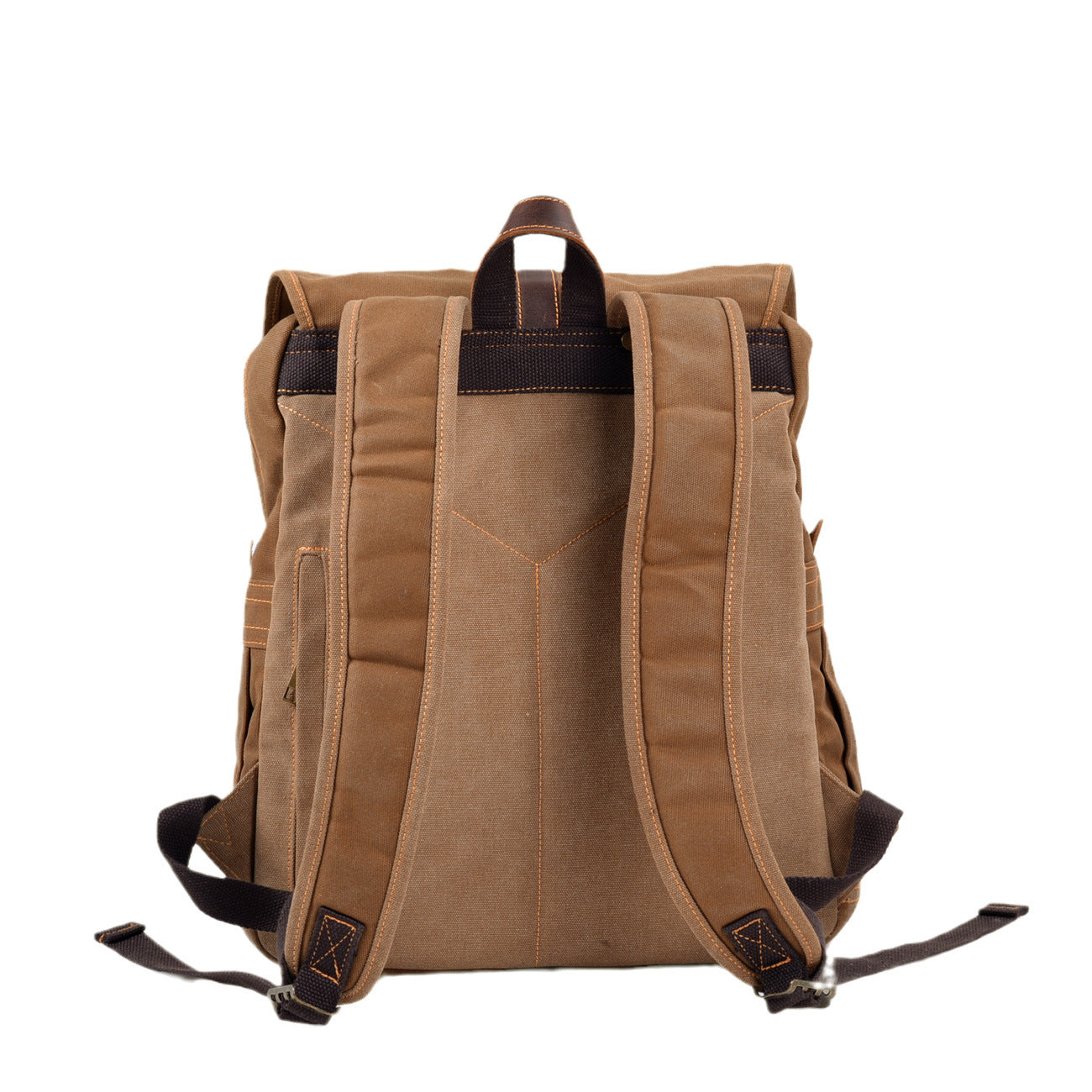 Waxed Canvas Backpack for 16 inch Laptop - Woosir Waxed Canvas Backpack for 16 inch Laptop - Woosir