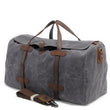 Waxed Canvas Duffle Bag Waterproof for Travel - Woosir