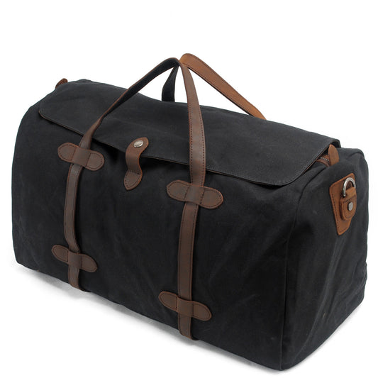 Waxed Canvas Duffle Bag Waterproof for Travel - Woosir