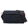 Waxed Canvas Messenger Bag Vintage Casual