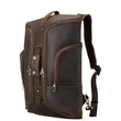Leather Convertible Backpack Duffle Bag For Travel