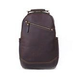 Vintage Genuine Leather Laptop Backpack live 1688 clean rear dark
