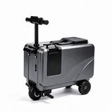 SL03 Ride-On Electric Suitcase Scooter Grey clean white-background product image