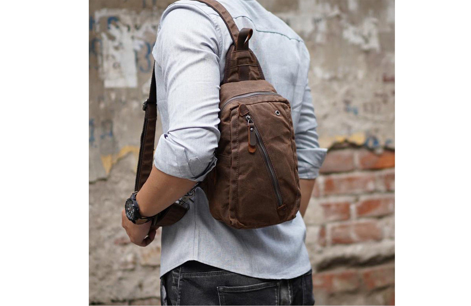 Flipkart.com | Marine Pearl Stylish Canvas Sling Crossbody Travel Office  Business Messenger, Shoulder Bag Sling Bag - Sling Bag
