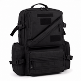 Woosir 45L Outdoor Tactical Backpack clean white front Black variant