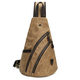 Woosir Vintage Canvas Sling Chest Bag product view 03