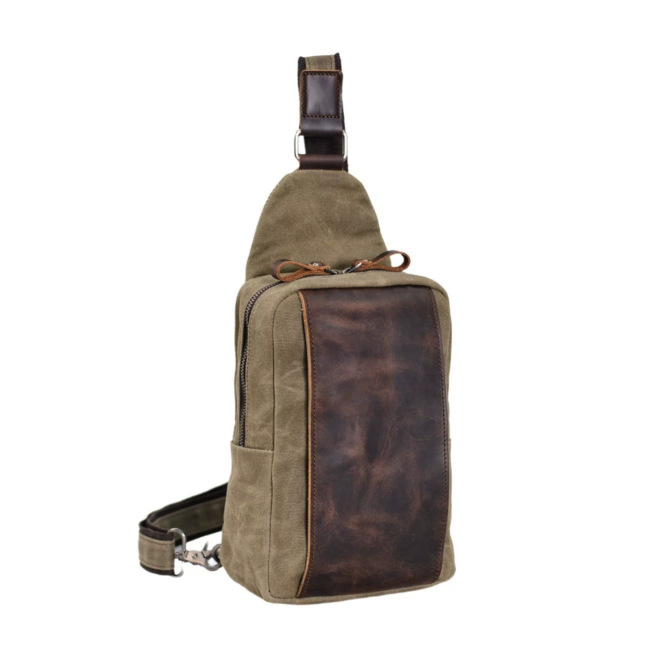Woosir Vintage Canvas Chest Bag product view 02
