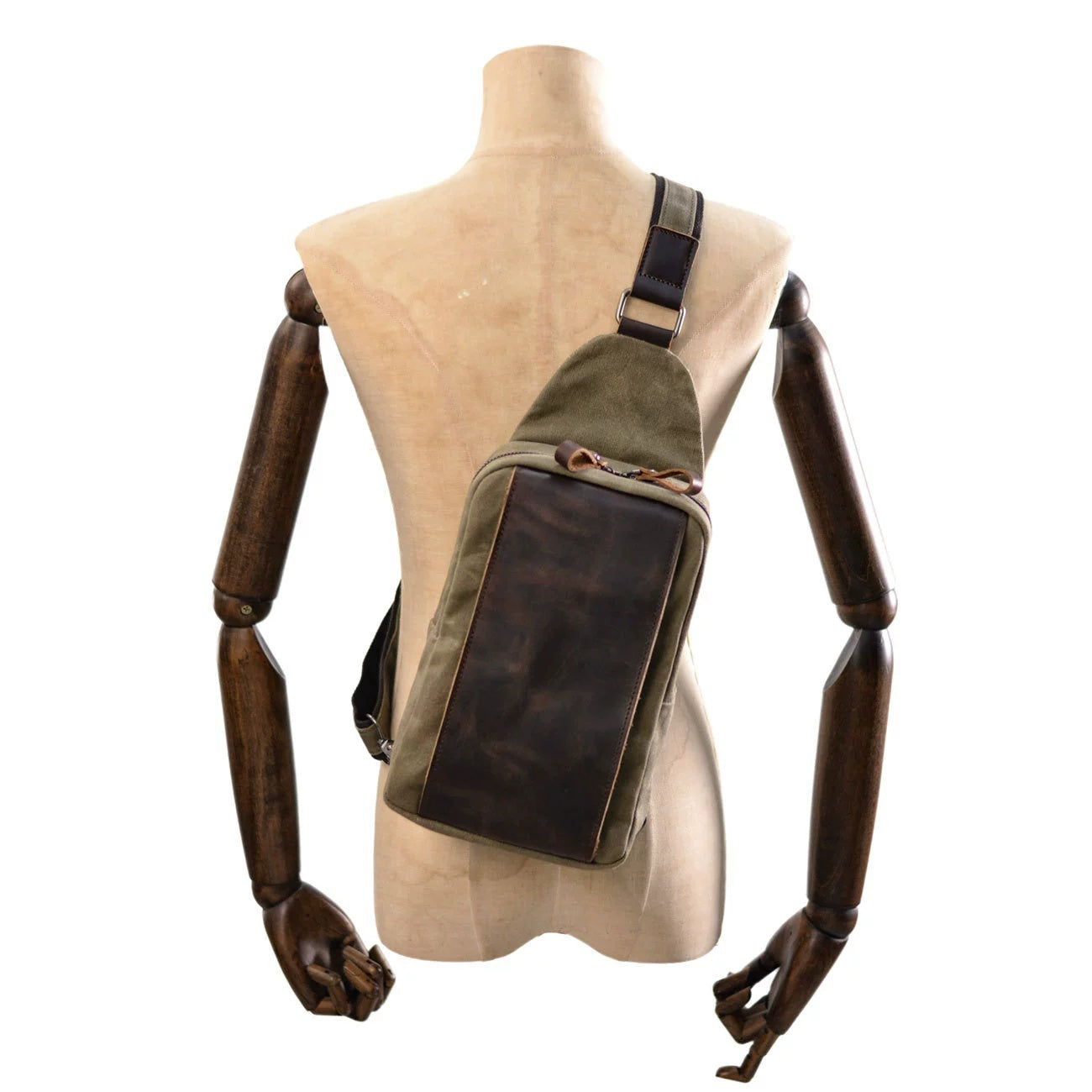 Woosir Vintage Canvas Chest Bag product view 05