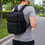 Woosir 9L Lightweight Tactical Backpack model male