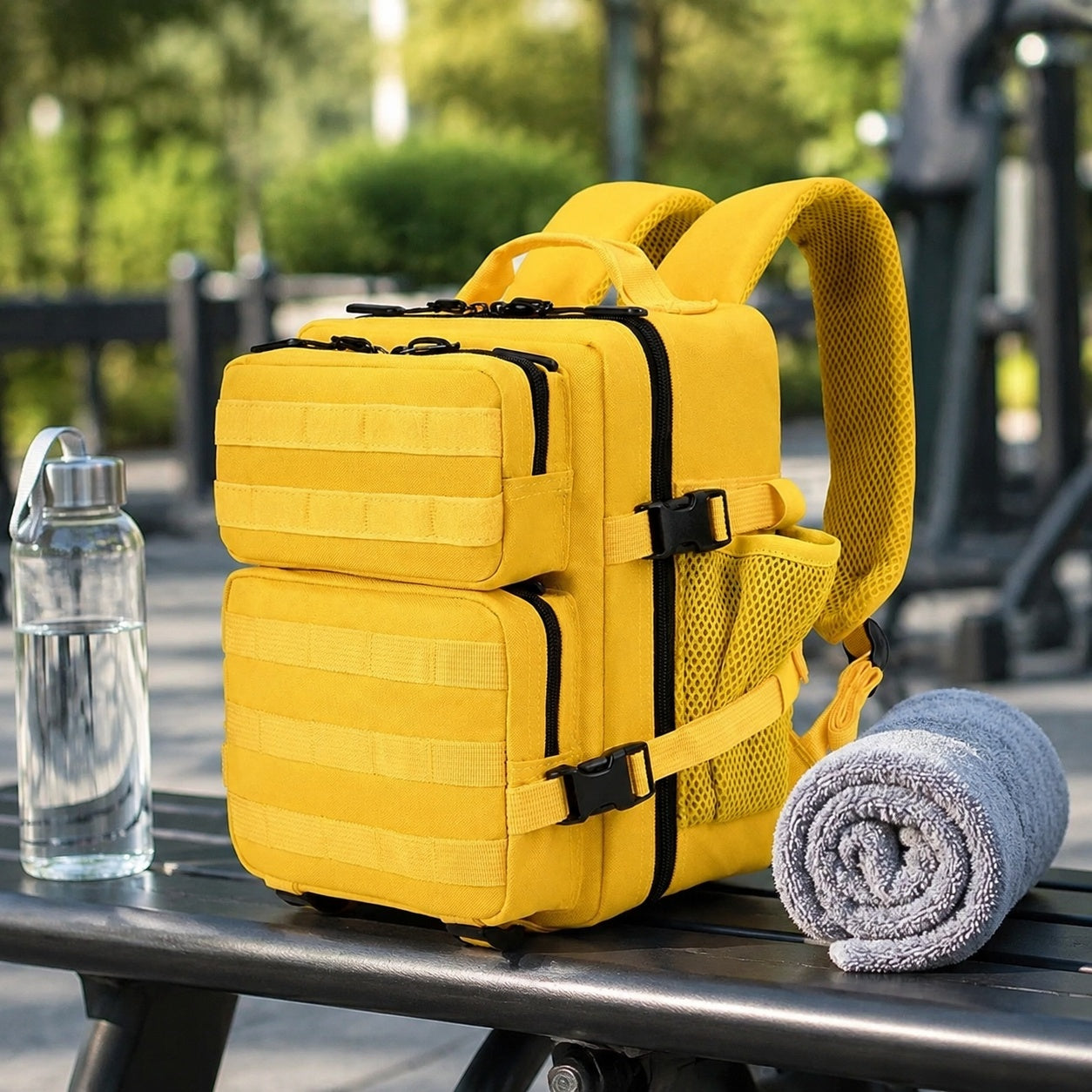 Woosir 9L Lightweight Tactical Backpack scene fitness