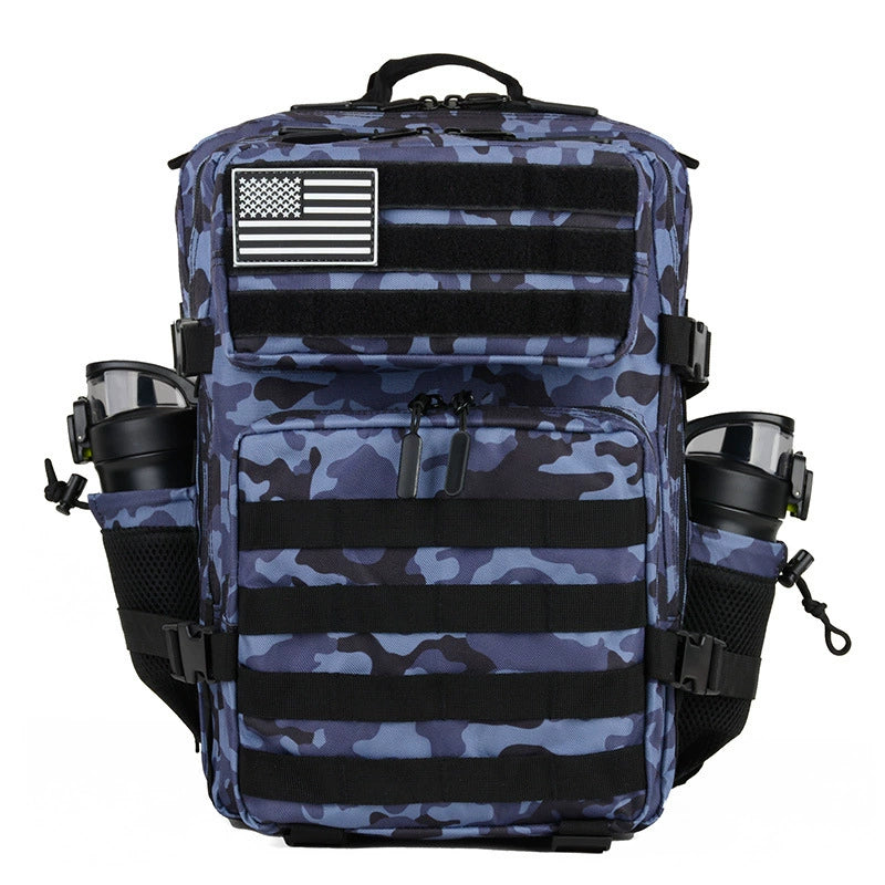 Woosir Camouflage Tactical Backpack 1688 Black Gray Camo variant image