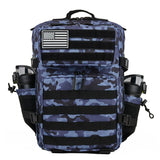 Woosir Camouflage Tactical Backpack 1688 Black Gray Camo variant image