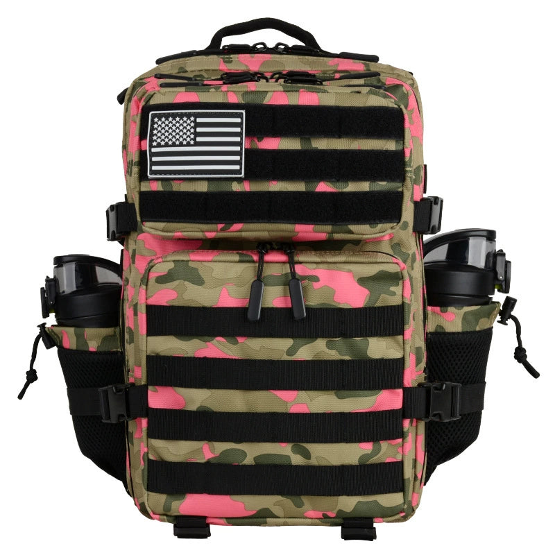 Woosir Camouflage Tactical Backpack 1688 Pink Camo variant image