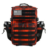 Woosir Camouflage Tactical Backpack 1688 Red Black Plaid variant image