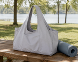 Woosir generated scene 2 | canvas-large-yoga-mat-tote-sling-carrier-with-side-pocket