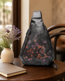 Woosir generated scene 1 | genuine-brush-off-leather-embossed-sling-bag-for-women
