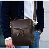 Woosir Vintage Genuine Leather Shoulder Bag leather shoulder bag 03 model