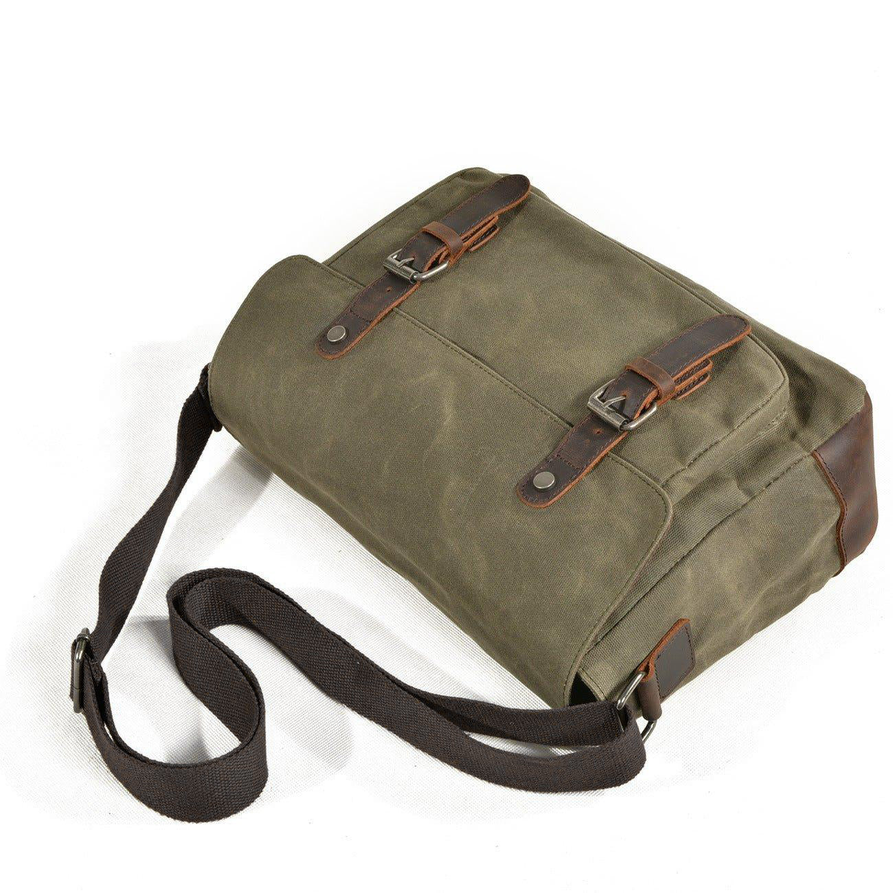 Canvas Mens Messenger Bag Crossbody