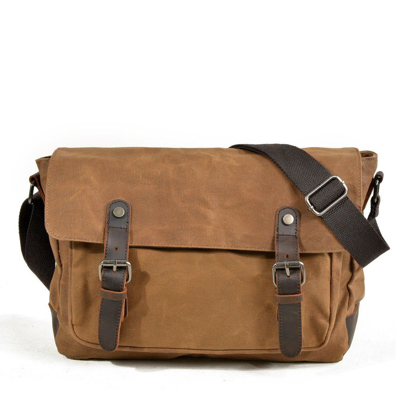 Canvas Mens Messenger Bag Crossbody