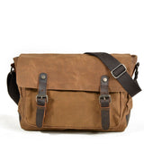 Canvas Mens Messenger Bag Crossbody
