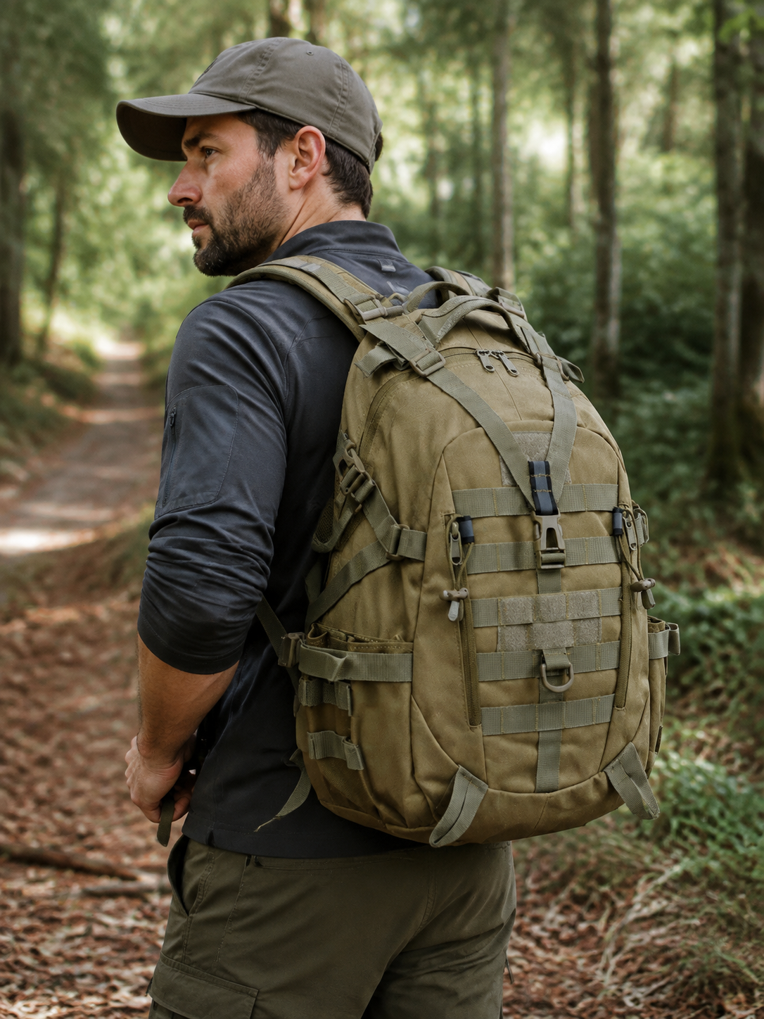 Woosir generated model 1 | molle-backpacks-with-reflector-straps