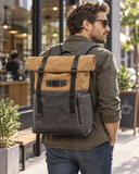 Woosir generated model 1 | woosir-vintage-college-backpacks