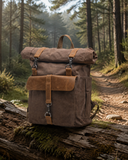 Woosir generated scene 1 | woosir-large-vintage-canvas-backpack-mens-women
