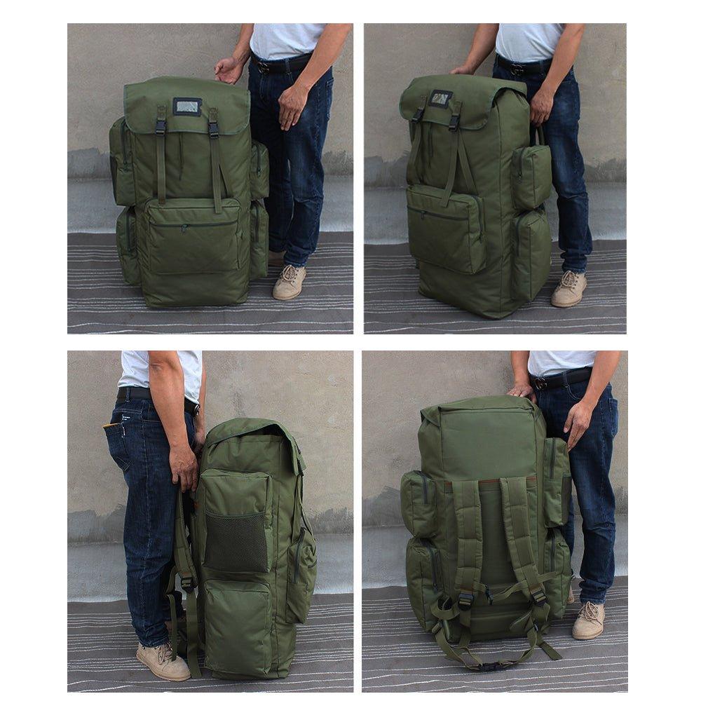 allintitle big hiking backpack 130L Large Mountaineering Backpack