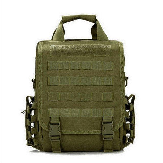 army laptop backpack 3 in 1 Molle Bags Laptop Backpack, Army Green