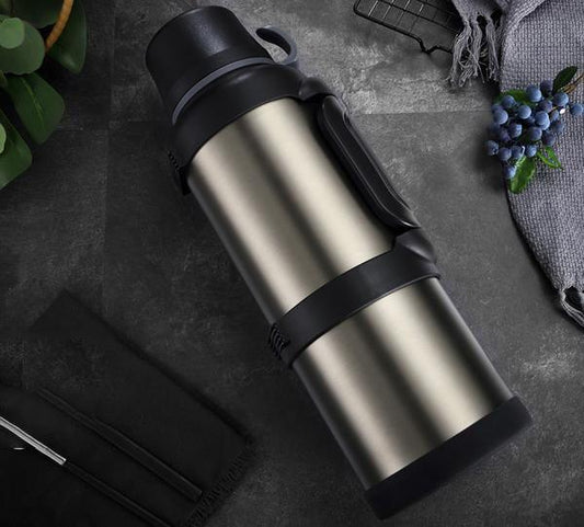 304 Stainless Steel Large Outdoor Travel Thermos Mug 4L - Woosir