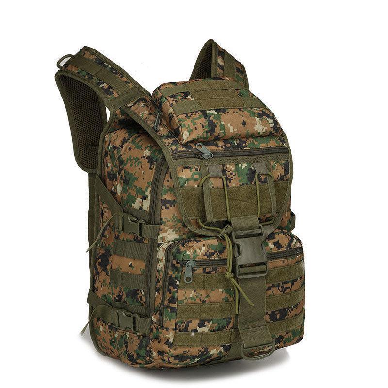 best molle backpack for hiking 40L Small Molle Backpack Outdooring Bag, khaki