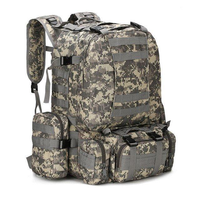50L Outdoor Molle Camping Backpack - Woosir
