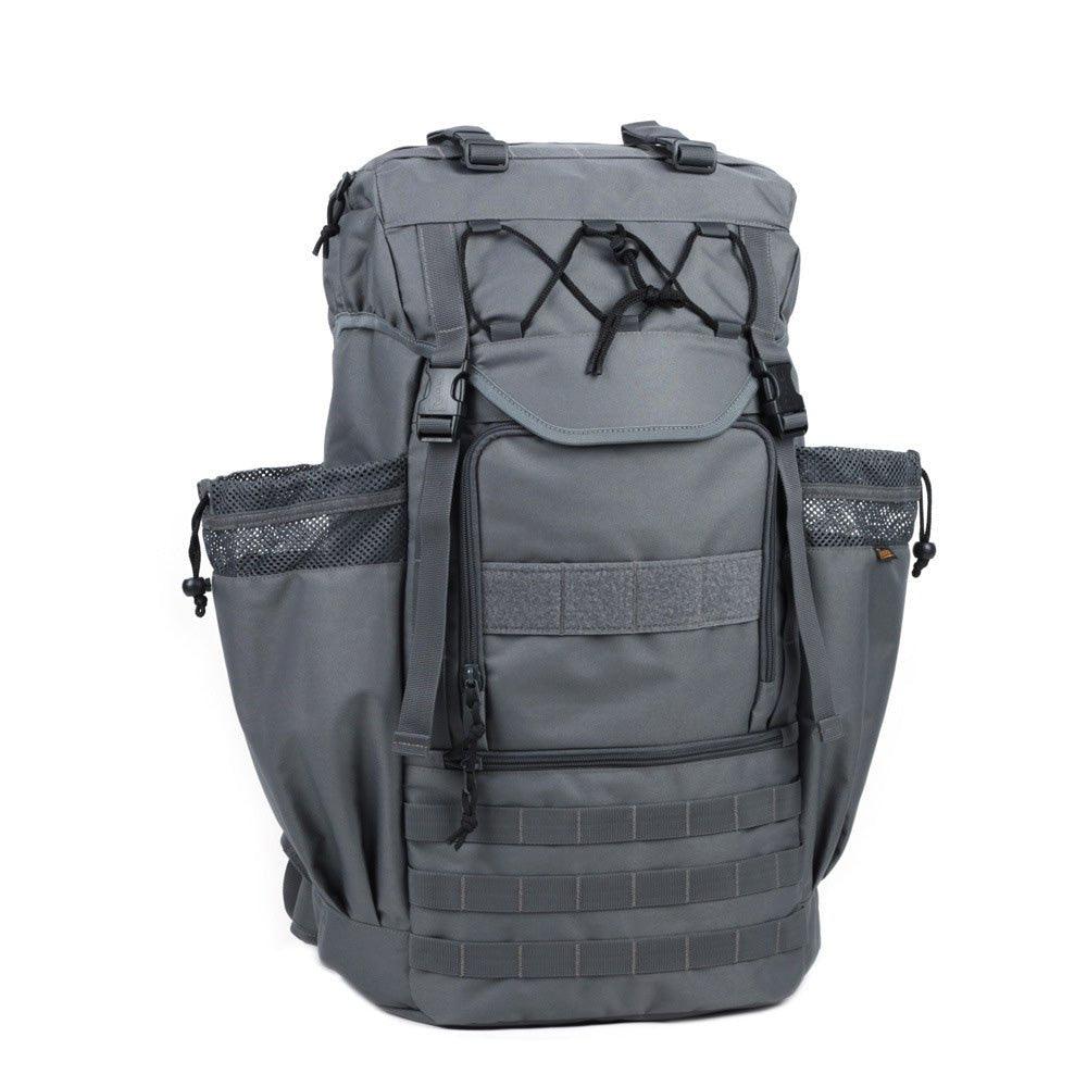 55L Molle Backpack for Hiking, Black