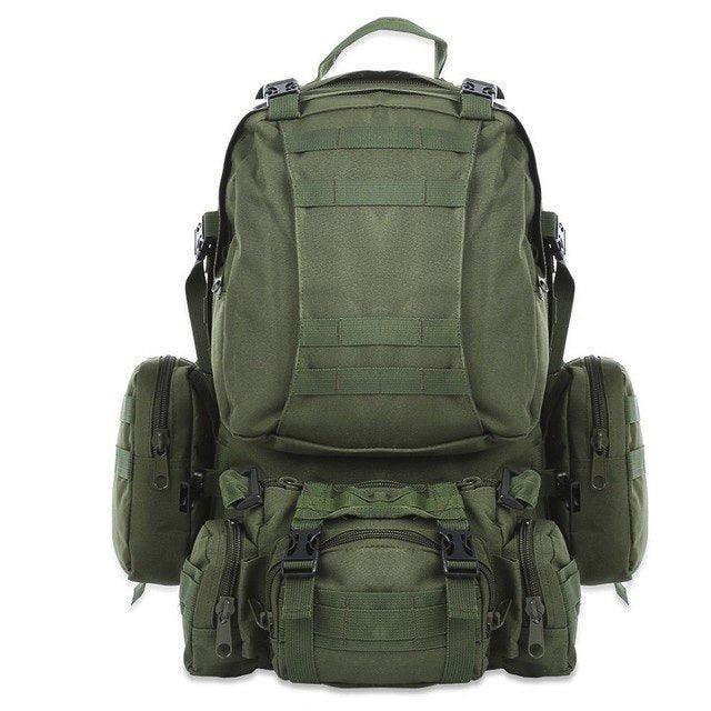 55l molle backpack laptop 55L Molle Backpacks Outdoor Multifunctional Rucksack, Army Green