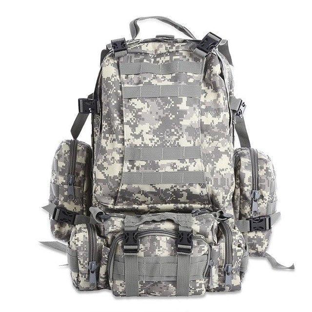 55L Molle Backpacks Outdoor Multifunctional Rucksack, Digital
