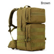 55L Waterproof Outdoor Travel Molle Backpack - Woosir