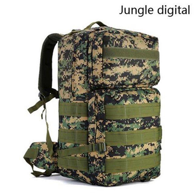 55L Waterproof Outdoor Travel Molle Backpack - Woosir 55L Waterproof Outdoor Travel Molle Backpack - Woosir