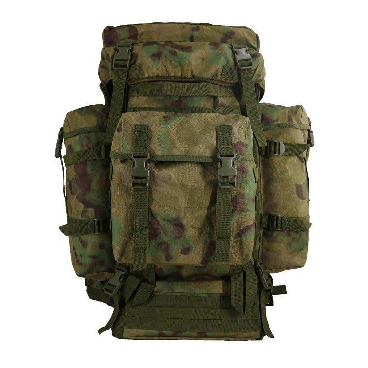 80L Hiking Backpack with Molle System, Green Ruins 80L Hiking Backpack with Molle System, Green Ruins