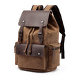 Outdoor Travel Cotton Canvas Backpack for Laptop - Woosir