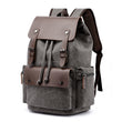 Outdoor Travel Cotton Canvas Backpack for Laptop - Woosir